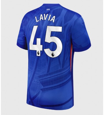 Chelsea Romeo Lavia #45 Hjemmebanetrøje 2025-26 Kortærmet